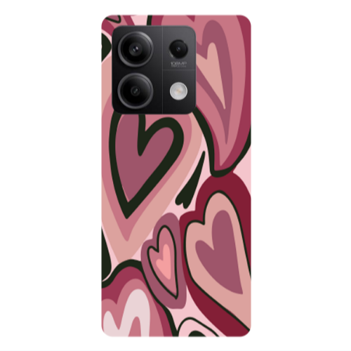 Xiaomi Redmi Note 13Pro 5G Mix Heart Transparent Silicone TPU Θήκη