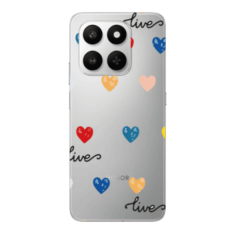 Honor Magic 400 Smart Heart Lives Transparent Silicone TPU Θήκη