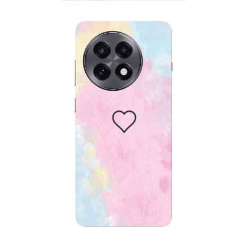 Oneplus 13 5G Heart in clouds Transparent Silicone TPU Θήκη