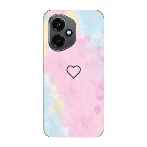 Honor Magic 400 Heart in clouds Transparent Silicone TPU Θήκη
