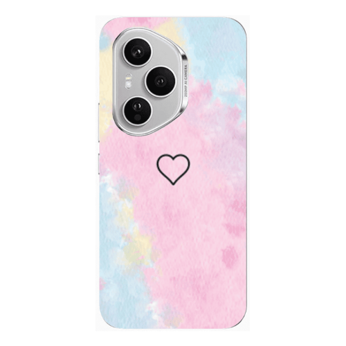Honor Magic 400 Pro Heart in clouds Transparent Silicone TPU Θήκη