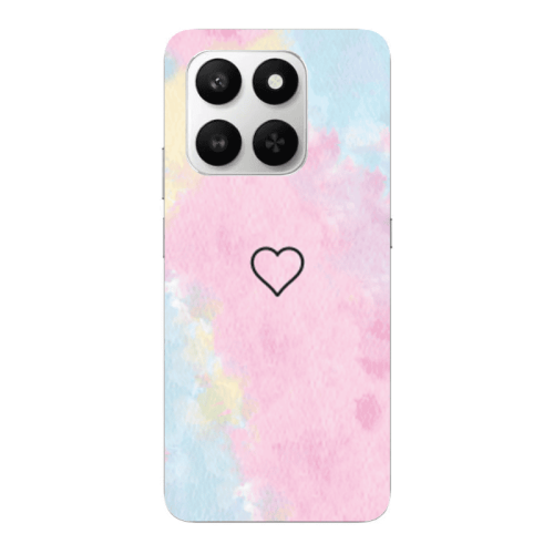 Honor Magic 400 Smart Heart in clouds Transparent Silicone TPU Θήκη