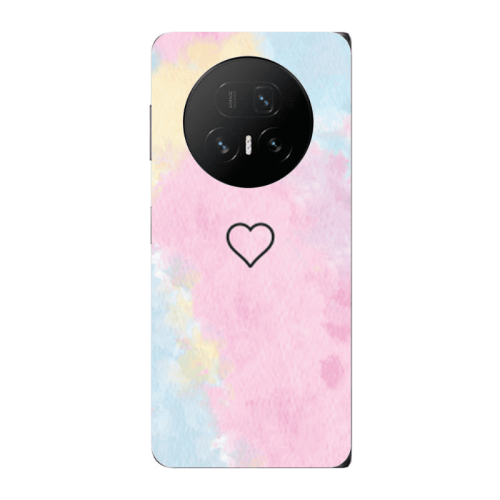 Honor Magic V5 Heart in clouds Transparent Silicone TPU Θήκη