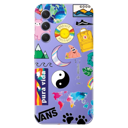 Samsung A56 Vans Transparent Silicone TPU Θήκη