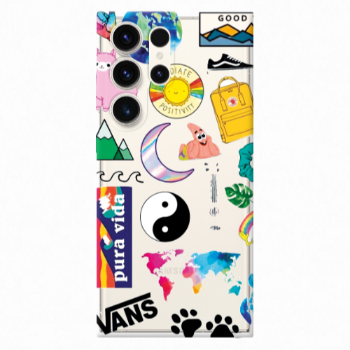 Samsung S25 Ultra Vans Transparent Silicone TPU Θήκη