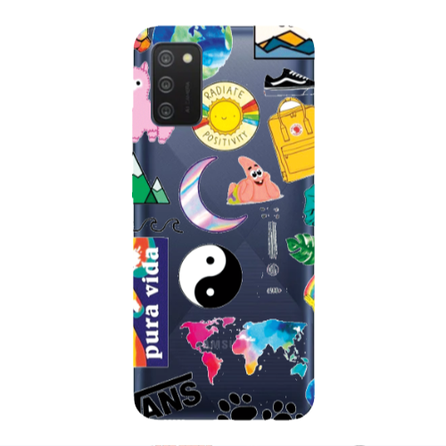 Samsung A03S Vans Transparent Silicone TPU Θήκη