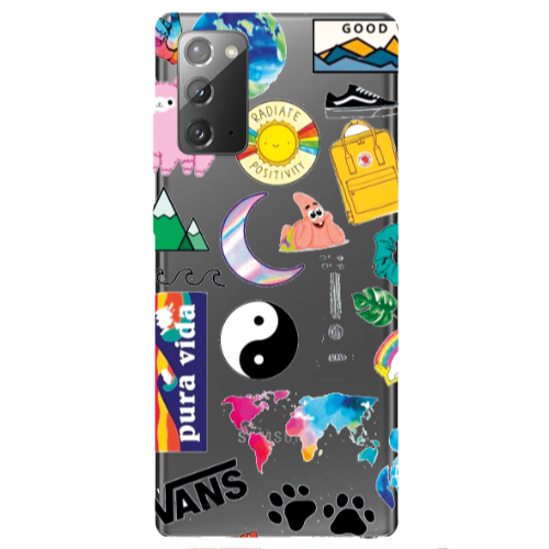 Samsung Note 20 Vans Transparent Silicone TPU Θήκη