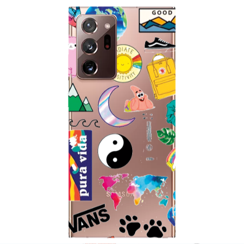 Samsung Note 20 Ultra Vans Transparent Silicone TPU Θήκη