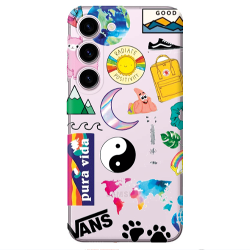 Samsung S23 Plus Vans Transparent Silicone TPU Θήκη
