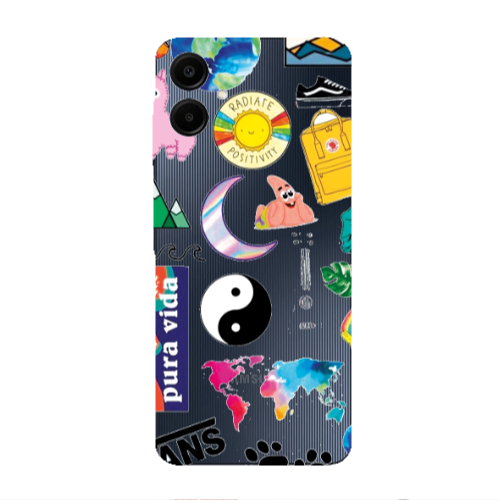 Samsung A06 Vans Transparent Silicone TPU Θήκη