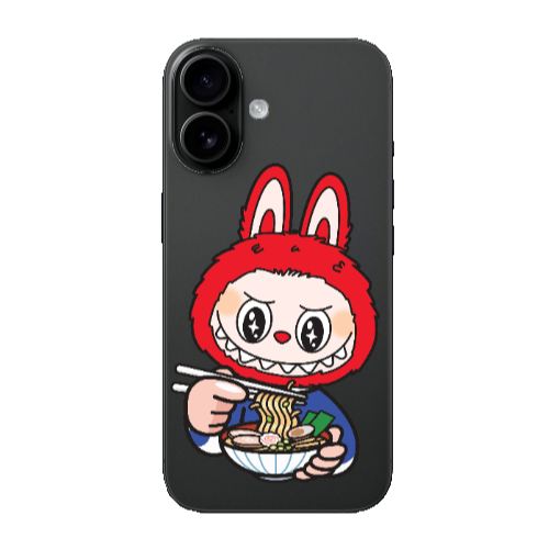 Apple Iphone 16 plus Labubu 1 Transparent Silicone TPU Θήκη