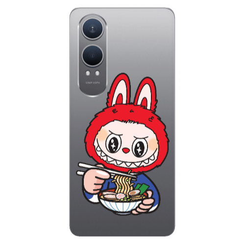 Oneplus Nord Ce 4 lite Labubu 1 Transparent Silicone TPU Θήκη