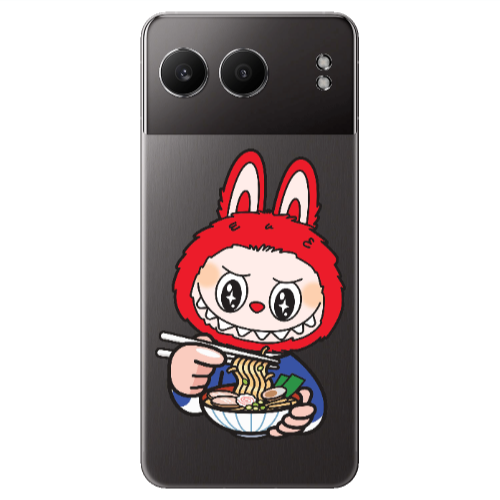 Oneplus Nord 4 Labubu 1 Transparent Silicone TPU Θήκη