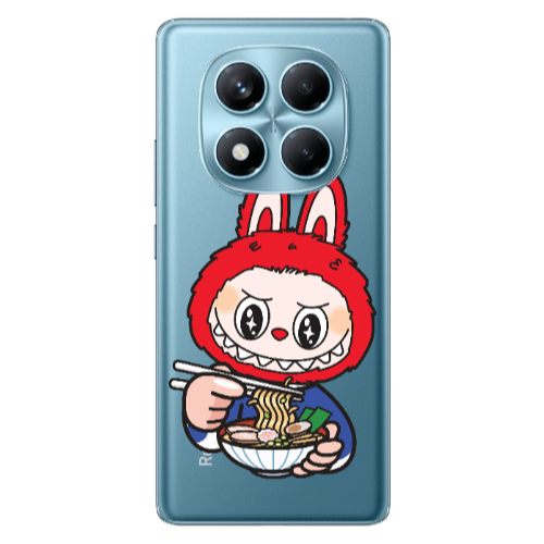 Xiaomi Redmi Note 14 Pro Labubu 1 Transparent Silicone TPU Θήκη