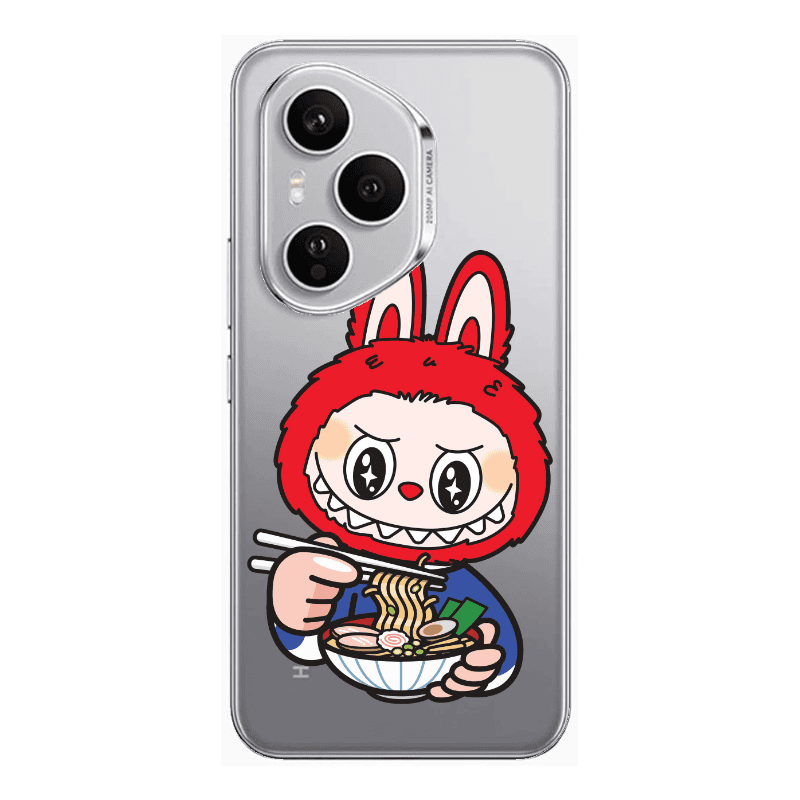 Honor Magic 400 Pro Labubu 1 Transparent Silicone TPU Θήκη