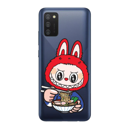 Samsung A03S Labubu 1 Transparent Silicone TPU Θήκη