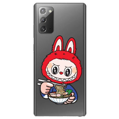 Samsung Note 20 Labubu 1 Transparent Silicone TPU Θήκη