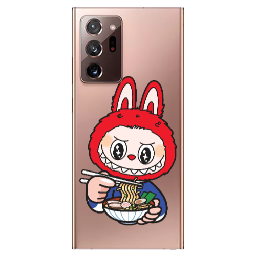 Samsung Note 20 Plus Labubu 1 Transparent Silicone TPU Θήκη