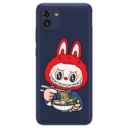 Samsung A03 Labubu 1 Transparent Silicone TPU Θήκη