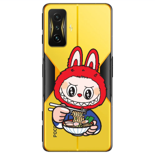 Xiaomi Poco F4 Gt Labubu 1 Transparent Silicone TPU Θήκη