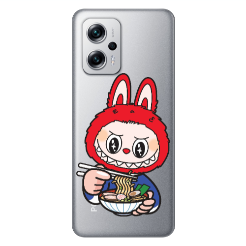 Xiaomi Poco X4 GT Labubu 1 Transparent Silicone TPU Θήκη