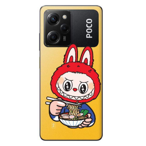 Xiaomi Poco X5 Pro Labubu 1 Transparent Silicone TPU Θήκη