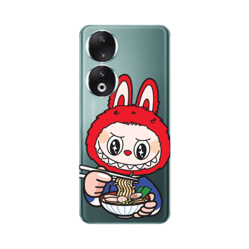 Honor 90 5G Labubu 1 Transparent Silicone TPU Θήκη