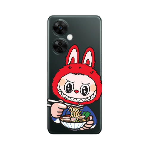 Oneplus Nord CE 3 Lite 5G Labubu 1 Transparent Silicone TPU Θήκη