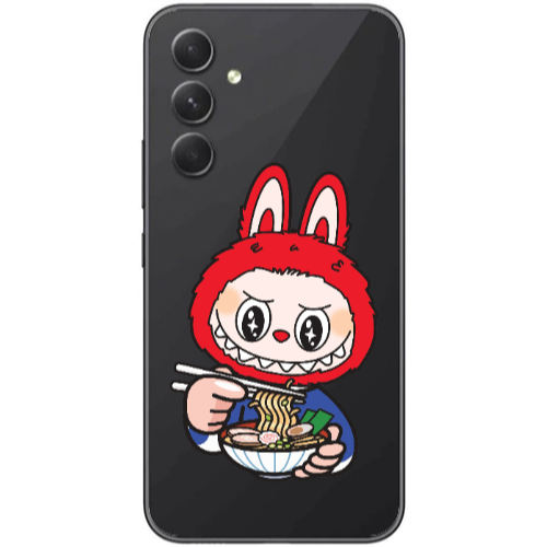 Samsung Galaxy A25 Labubu 1 Transparent Silicone TPU Θήκη