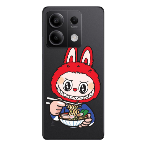 Xiaomi Redmi Note 13 5G Labubu 1 Transparent Silicone TPU Θήκη