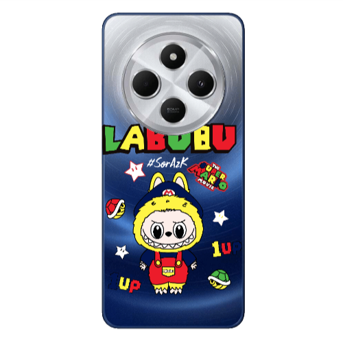 Xiaomi Redmi 14c Labubu Mario Transparent Silicone TPU Θήκη