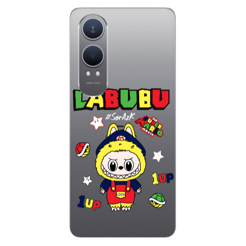 Oneplus Nord Ce 4 lite Labubu Mario Transparent Silicone TPU Θήκη