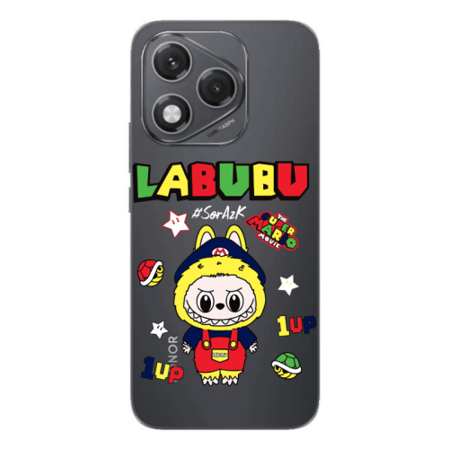 Honor 400 Lite Labubu Mario Transparent Silicone TPU Θήκη