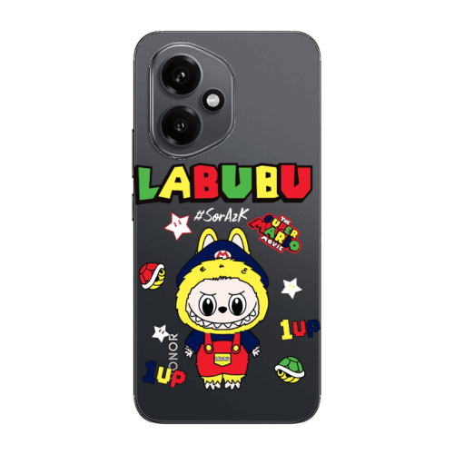 Honor Magic 400 Labubu Mario Transparent Silicone TPU Θήκη