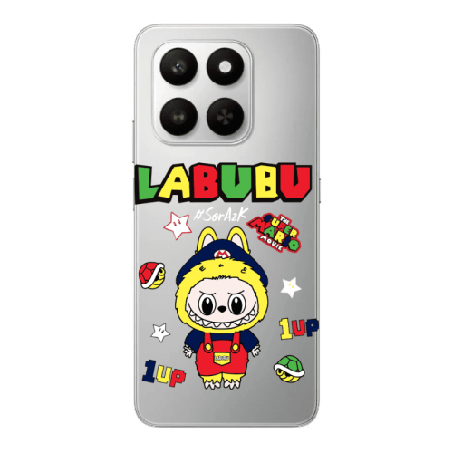 Honor Magic 400 Smart Labubu Mario Transparent Silicone TPU Θήκη
