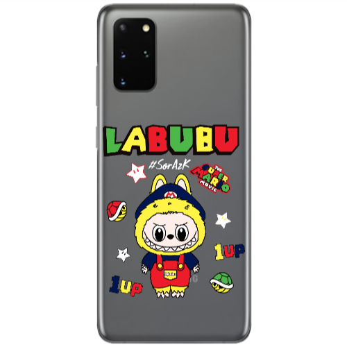 Samsung S20 Plus Labubu Mario Transparent Silicone TPU Θήκη