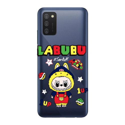 Samsung A03S Labubu Mario Transparent Silicone TPU Θήκη