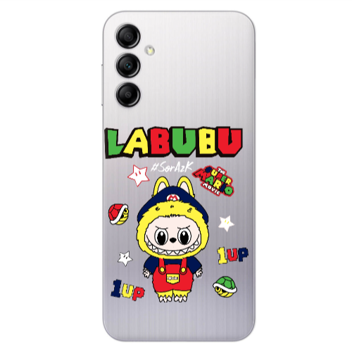 Samsung A24 Labubu Mario Transparent Silicone TPU Θήκη