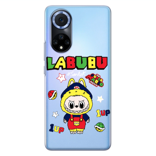 Huawei Nova 9 Labubu Mario Transparent Silicone TPU Θήκη