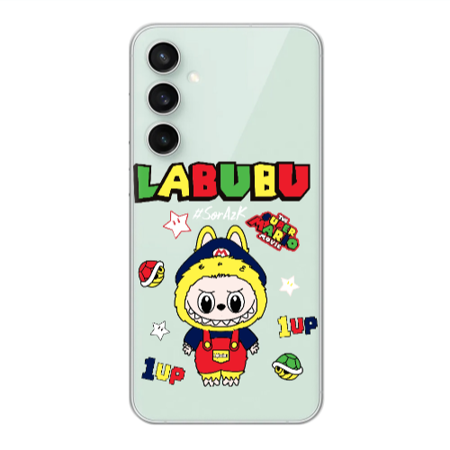 Samsung S24 Plus Labubu Mario Transparent Silicone TPU Θήκη