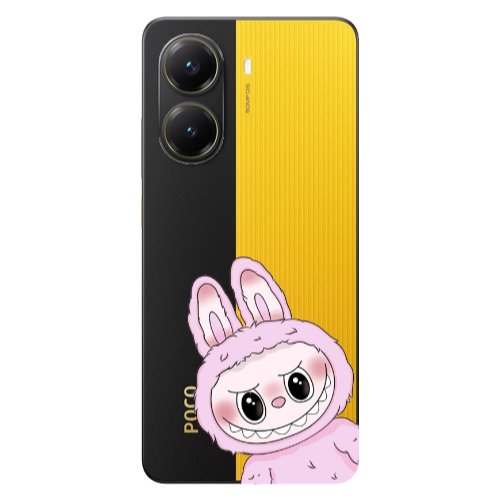 Xiaomi Poco X7 Pro Labubu 6 Transparent Silicone TPU Θήκη