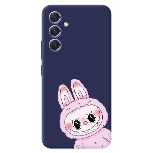 Samsung A56 Labubu 6 Dark blue Colored Silicone TPU Θήκη