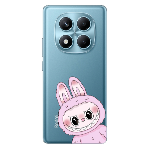 Xiaomi Redmi Note 14 Pro Labubu 6 Transparent Silicone TPU Θήκη