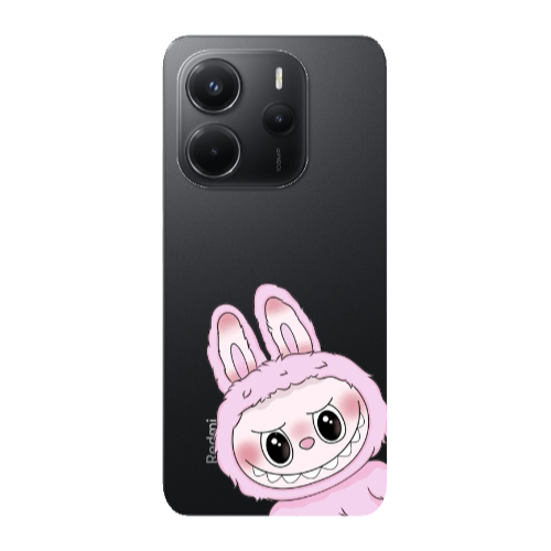 Xiaomi Redmi Note 14 Labubu 6 Transparent Silicone TPU Θήκη