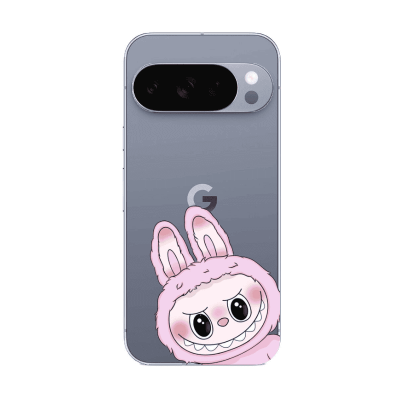 Google Pixel 10 Pro XL Labubu 6 Transparent Silicone TPU Θήκη