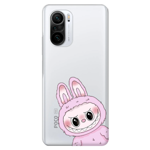 Xiaomi Poco F3 Labubu 6 Transparent Silicone TPU Θήκη