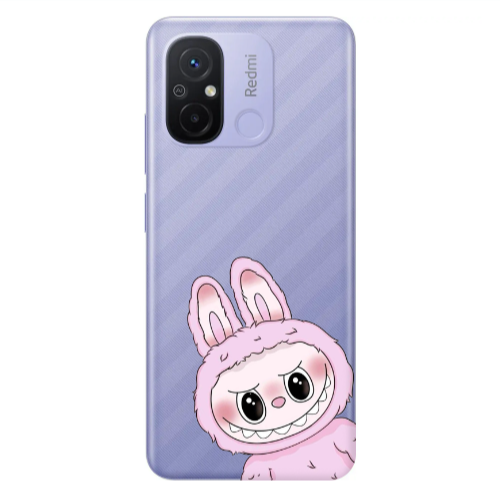 Xiaomi Redmi 12C Labubu 6 Transparent Silicone TPU Θήκη