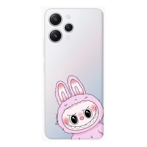 Xiaomi Redmi 12 Labubu 6 Transparent Silicone TPU Θήκη