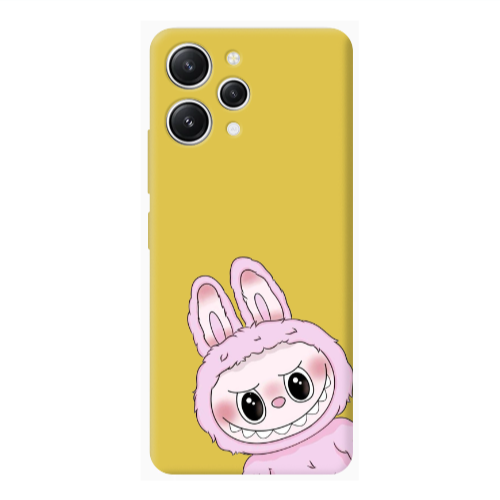 Xiaomi Redmi 12 Labubu 6 Yellow Colored Silicone TPU Θήκη