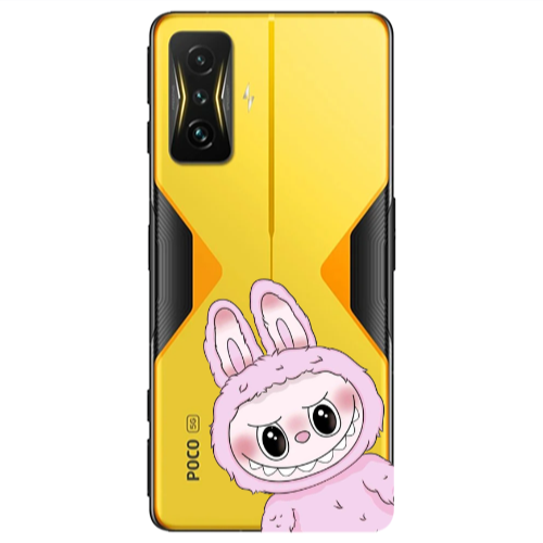 Xiaomi Poco F4 Gt Labubu 6 Transparent Silicone TPU Θήκη